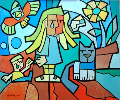 Arquivo - Andruchak - Fauna - 100x80cm - 2004