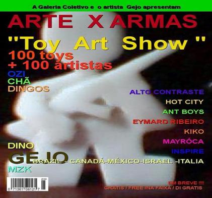 GALERIA  COLETIVO E  O ARTISTA GEJO