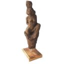 Escultura em madeira :: Escultor Castelani  - Obra Estudo 3