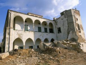 Bomb damaged buildings Beirut lebanon middle east - Alison Wright.