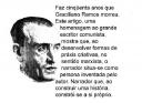 Graciliano Ramos Escritor, um Nordestino a nos Honrar.