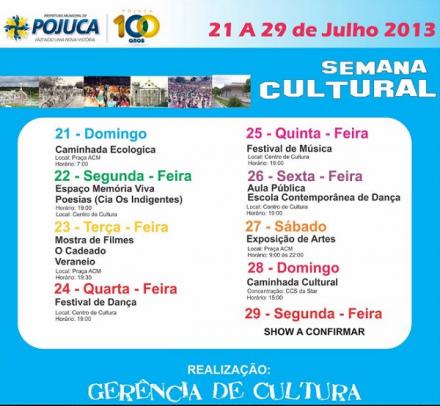 Gerência de Cultura de Pojuca