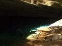 Gruta Azul, por volta das 15h às 16h...