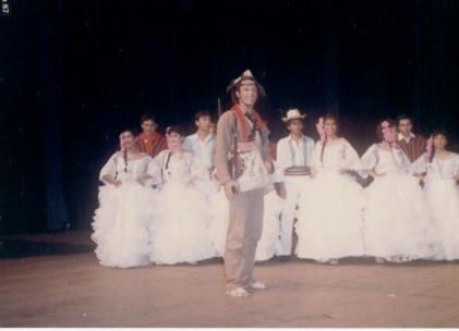 1º Fest.Latino-Americ.Arte Cultura Brasília 87 Grup folcl UFPB Sala Villa Lobos