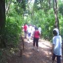 Caminhada pela trilha principal