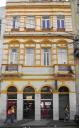 A fachada do Ponto Chic na sua loja mais famosa, a do Largo do Paissandu.