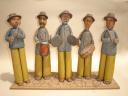 Banda Cabaçal Rústica Pintada