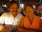 Com a esposa dona Manu