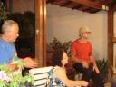 serenata na casa do Mazza no niver de dona Marlene